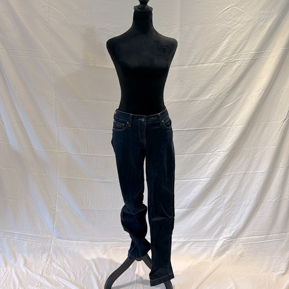 Burberry Brit Womens 28W Harbourne Cigarette Leg Flap Pocket Denim Jeans